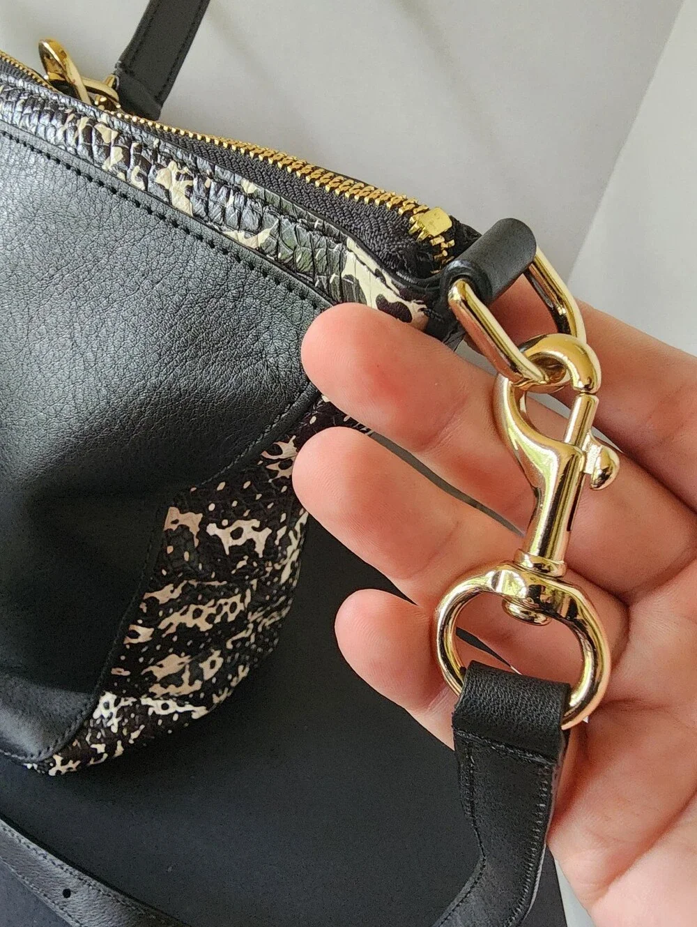 ✨️NWT✨️ Coach Bleecker Cooper 2Way Zip Top Tote, Black & White, 2013, $518 MSRP